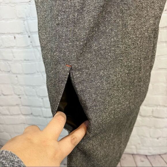 Robert Rodriguez Dress Brown Sleeveless V Neck Floral Details A-Line Pockets 8 - Picture 5 of 11